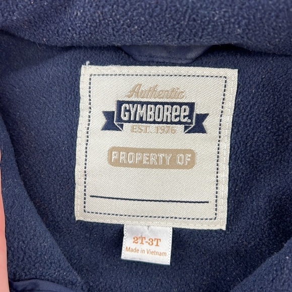 Kids Gymboree navy blue snap closure vest - Picture 2 of 5
